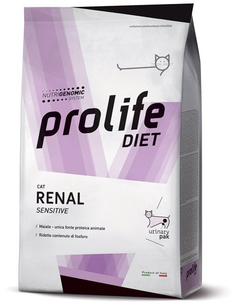 Prolife Diet Renal Sensitive 1,5kg Crocchette per Gatto Prolife Diet Renal Sensitive 1,5kg Crocchette per Gatto